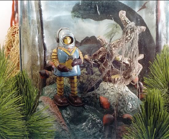 Cosmonaut Yuri's Last Transmission from Planet EX-196