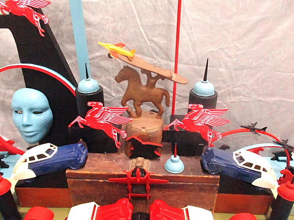 Horsepower and Oil Ecosystem (detail 1)