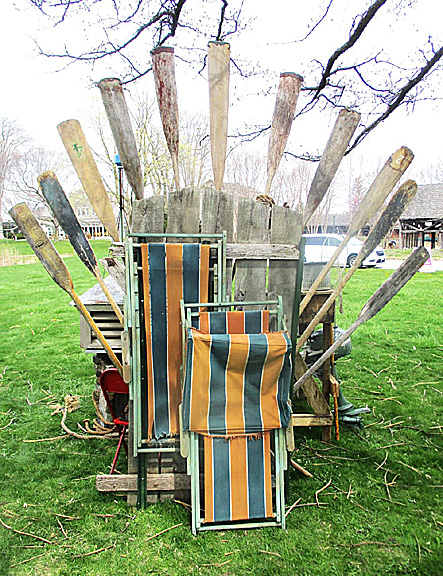 From the Big Boat House on Lake Winnebago (detail 1)