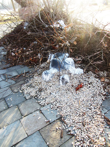 Mound - Deterioration (detail 2)